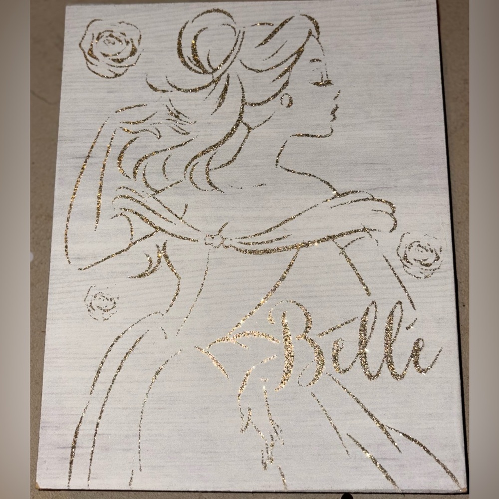 Gold Belle Canvas Art
